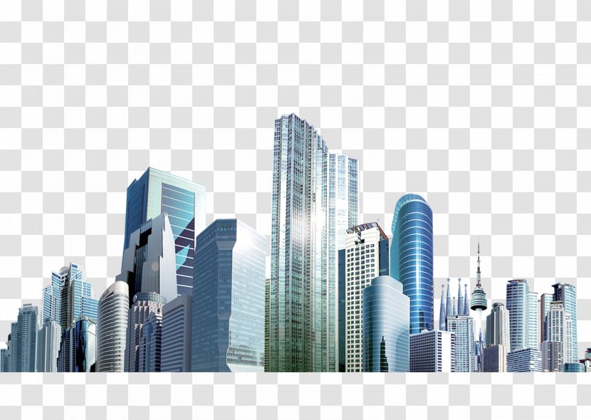 Shanghai Building Industry Material - Metropolitan Area Transparent PNG