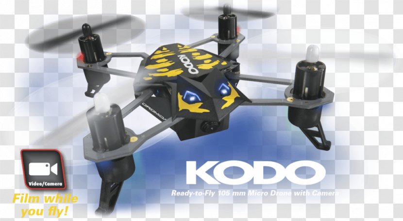 Helicopter Rotor Quadcopter Dromida KODO Unmanned Aerial Vehicle Model Aircraft - Kodo - Camera Transparent PNG
