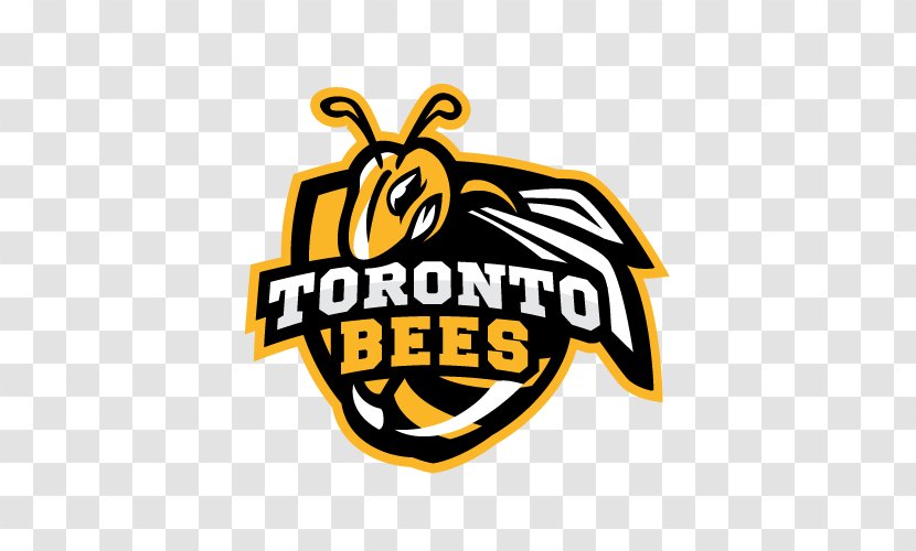 Africanized Bee Logo Ice Hockey National League - Text Transparent PNG