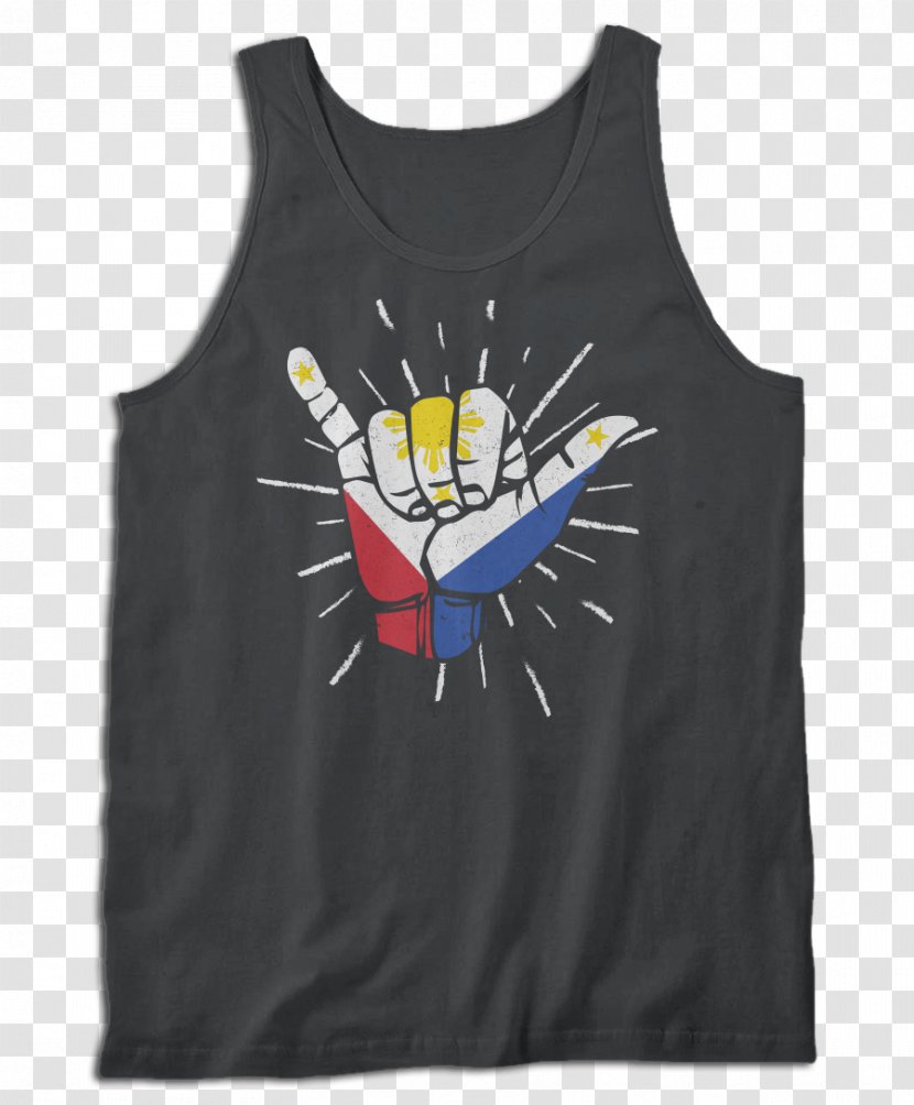 Philippines T-shirt Clothing Sleeveless Shirt - Top - Shaka Transparent PNG