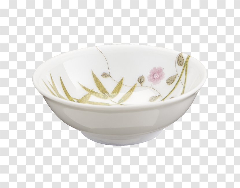 Porcelain Tableware Bowl Dish - Design Transparent PNG