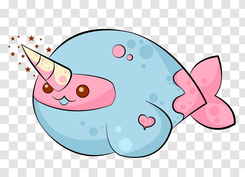 Narwhal Cuteness Drawing Kavaii - Wing Transparent PNG