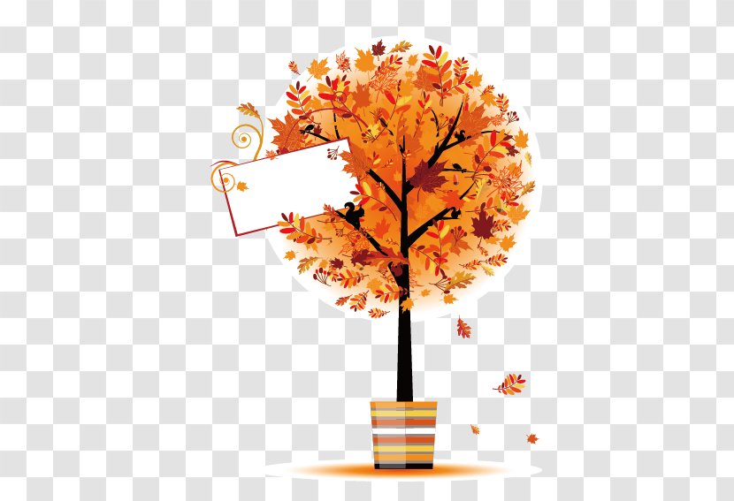 Autumn Season Winter Clip Art - Spring - Creative Tree Tag Transparent PNG