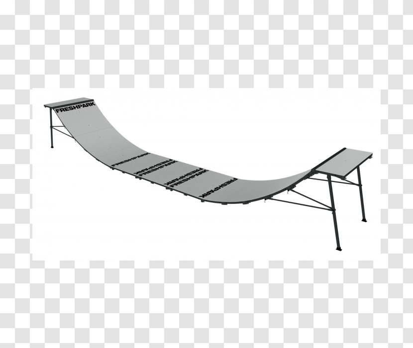 Sunlounger Chaise Longue Angle - Half Pipe Transparent PNG