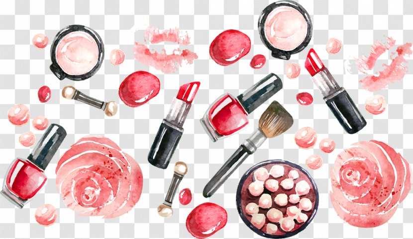 Lip Balm Cosmetics Make-Up Brushes Make-up Artist Lipstick - Material Property - Kosmetik Minyak Transparent PNG