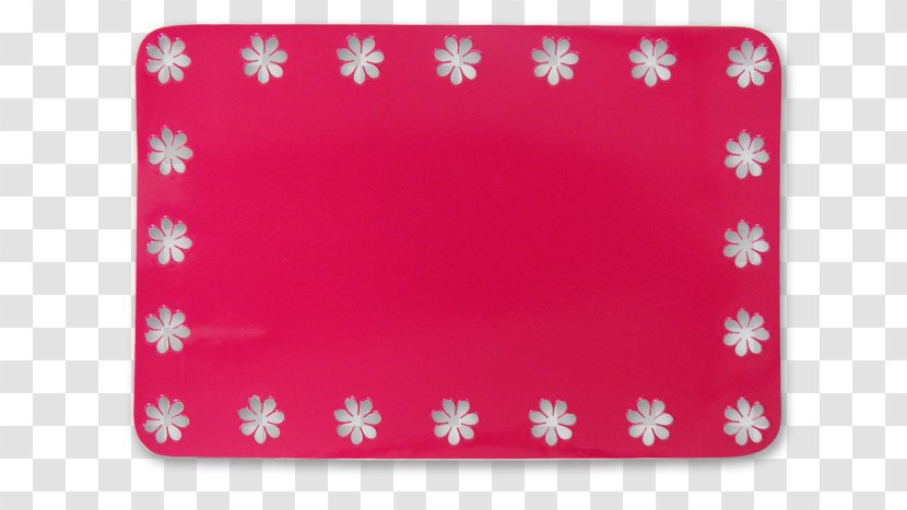 Place Mats Rectangle - Pink - Magenta Transparent PNG