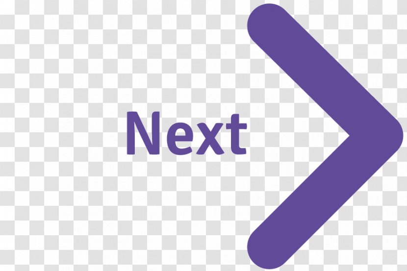 Purple Graphic Design Violet Text - Next Button Transparent PNG