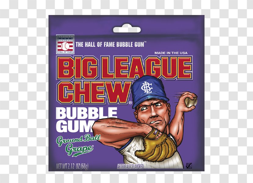 Chewing Gum Lollipop Big League Chew Cotton Candy Bubble Transparent PNG