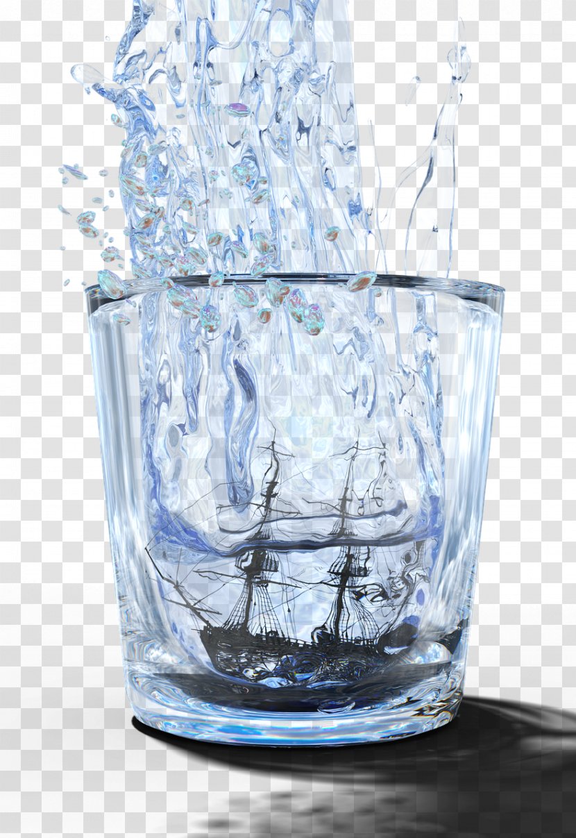 Drinking Water Glass Tap - Food Transparent PNG