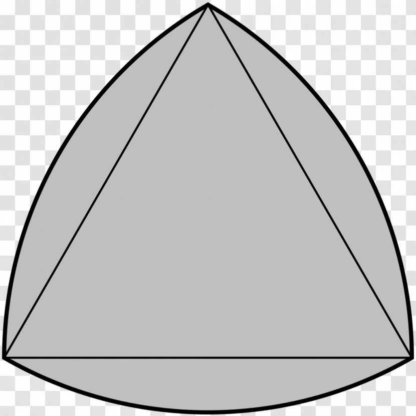 Reuleaux Triangle Curve Of Constant Width Circular Circle - Intersection Transparent PNG