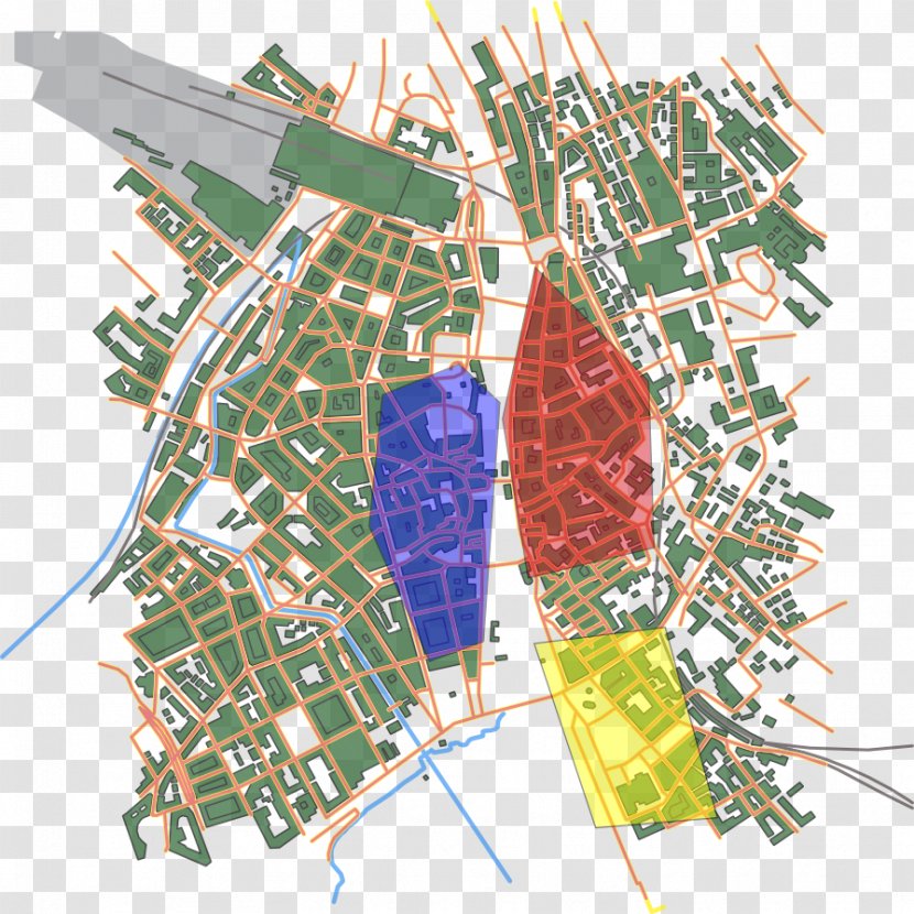 Urban Design Map Pattern Transparent PNG