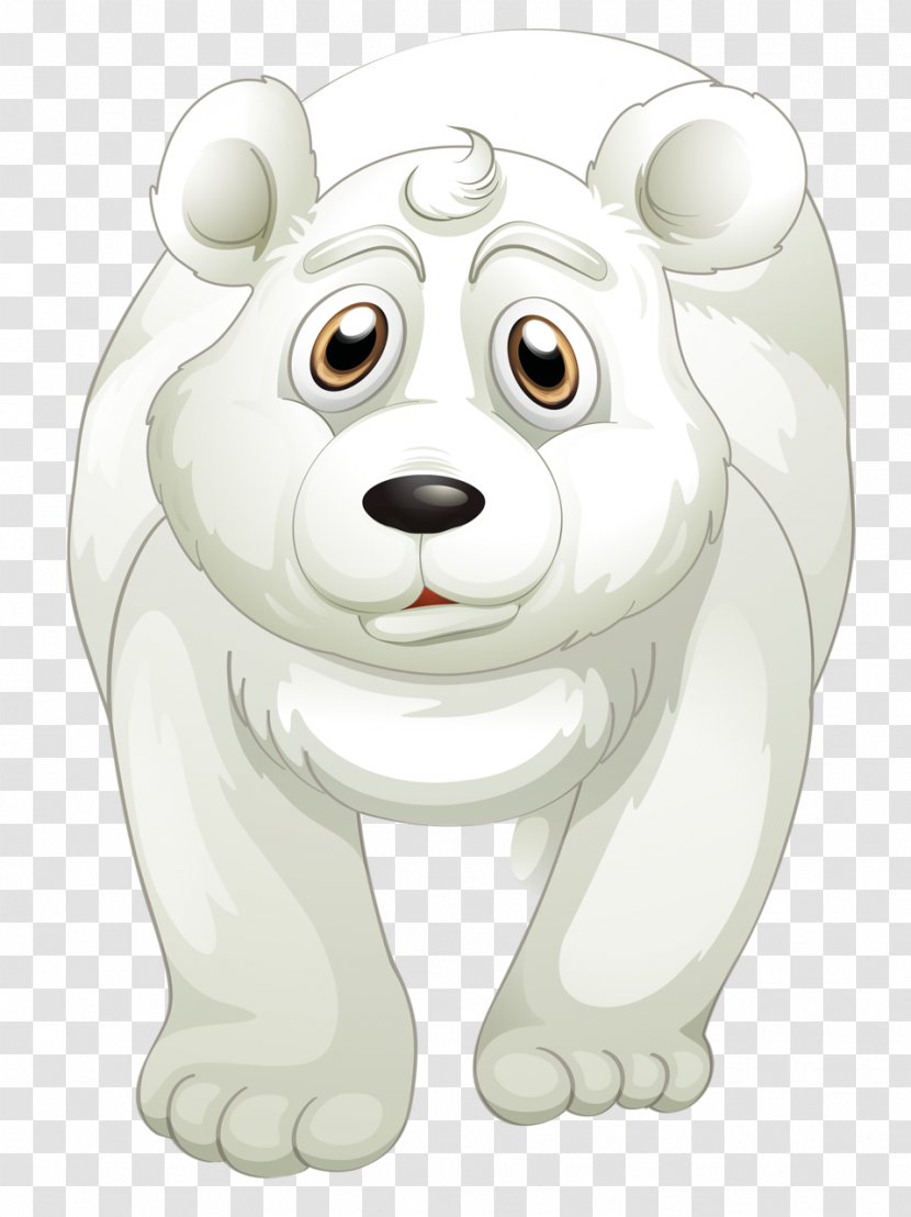 Polar Bear Brown Clip Art - Photography Transparent PNG