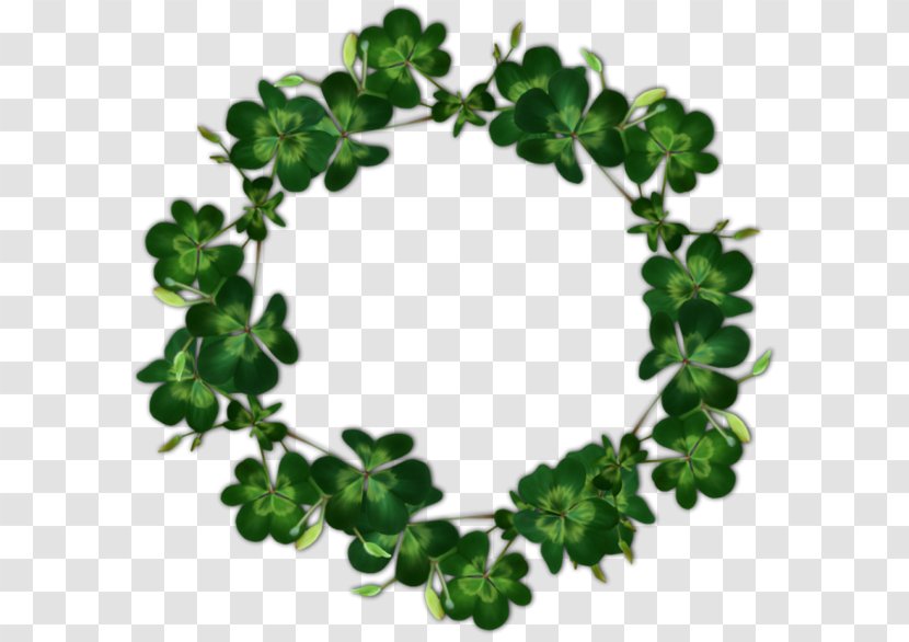 Shamrock Saint Patrick's Day Four-leaf Clover Clip Art Image - Ireland - Trefle Transparent PNG
