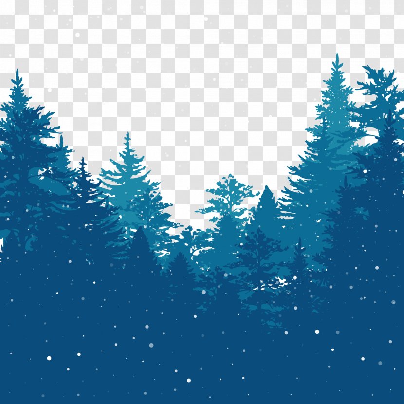 Milwaukee Anodyne Coffee Roasting Co Computer File - Spruce - Vector Winter Forest Transparent PNG