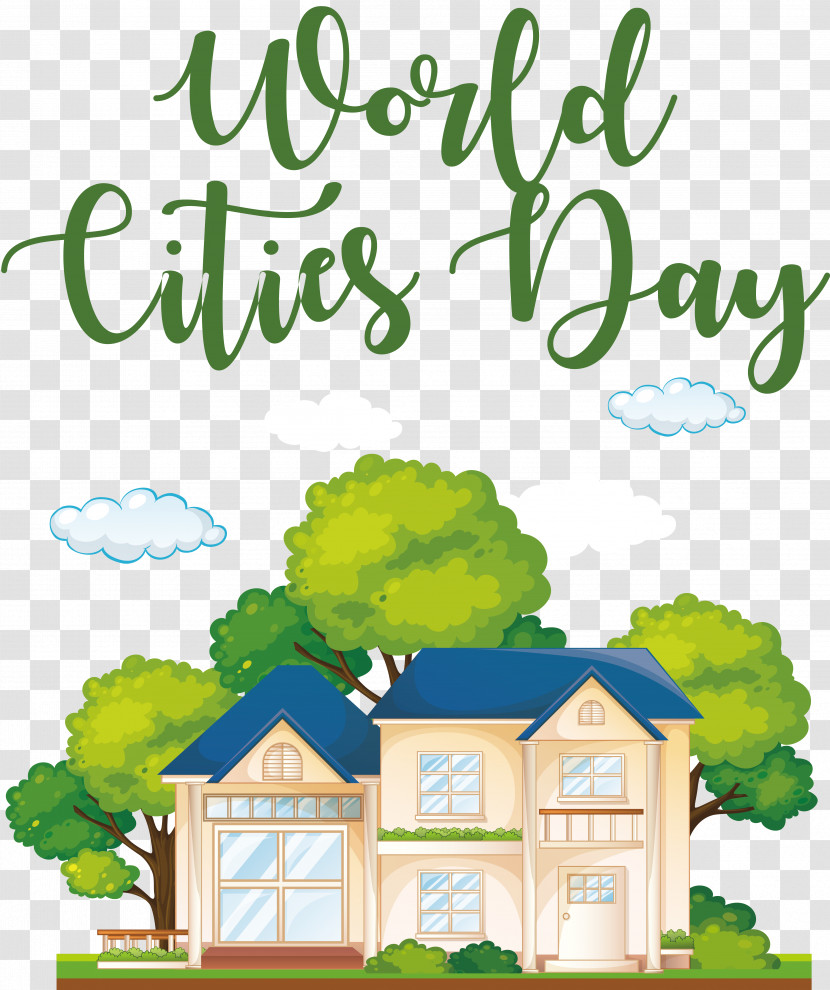 World Cities Day City Building House Transparent PNG