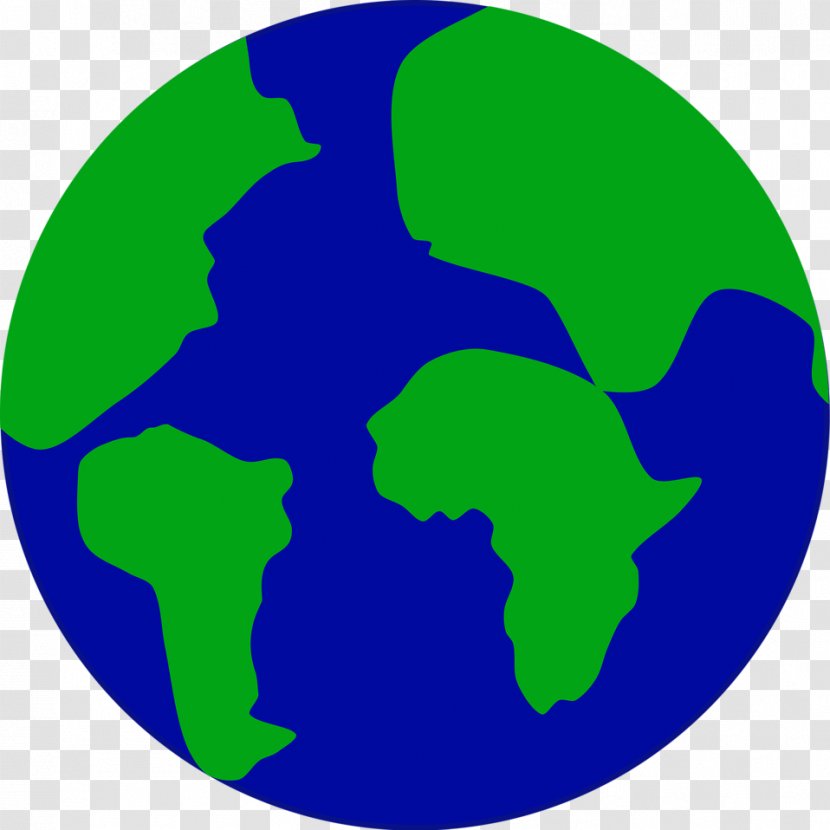 Earth's Continents Globe World Oceania - Continental Drift - Pv Transparent PNG