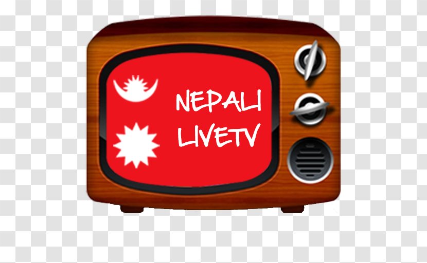 Television Channel Nepali Language Live Streaming - Signage - Orange Transparent PNG