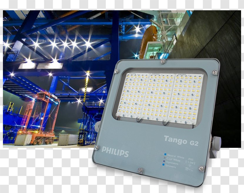 Floodlight Philips Light-emitting Diode Lighting - Ph Transparent PNG