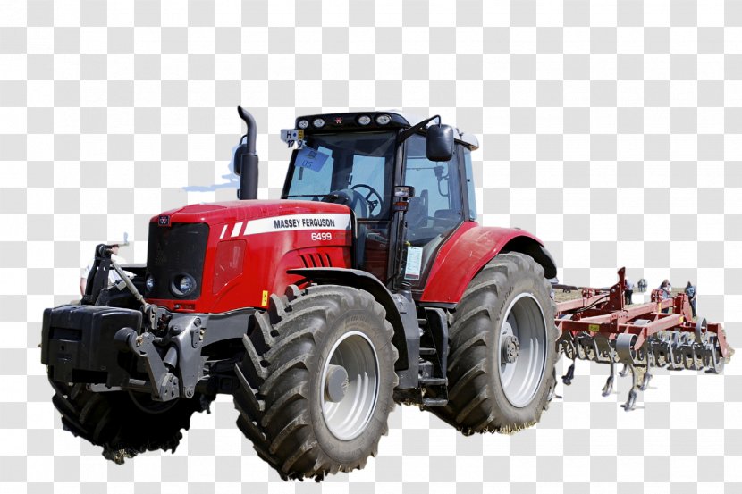 Massey Ferguson Tractor Agriculture Agricultural Machinery Transparent PNG