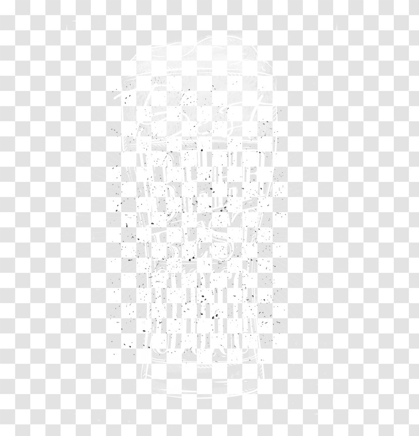 Black And White Line Point Angle - Rectangle - Beer Transparent PNG