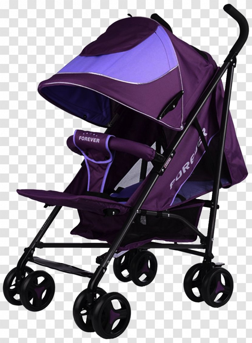 Baby Transport Child Infant Sports Car Wheel - De - Purple Stroller Transparent PNG