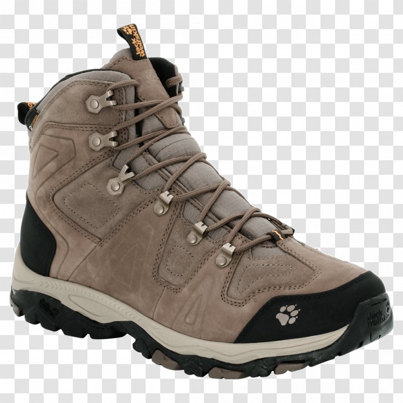 Hiking Boot Shoe Dress Nubuck - Brown - Mid Osmanthus Transparent PNG