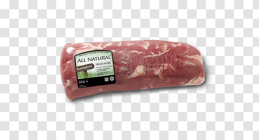 Bacon Pork Tenderloin Loin Chop - Soppressata Transparent PNG