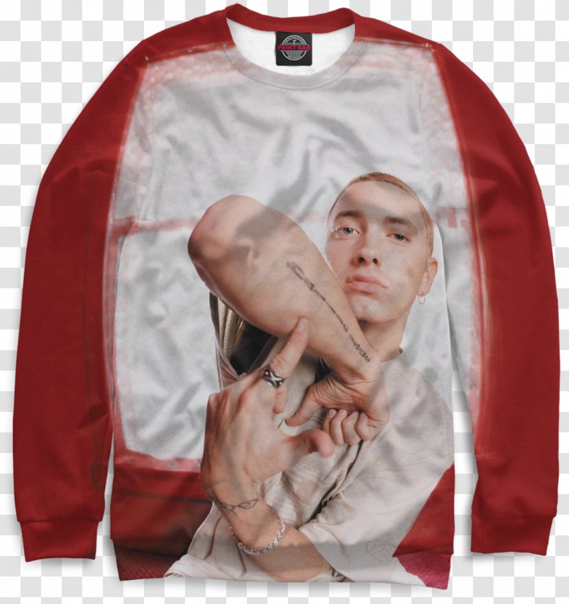 Eminem Long-sleeved T-shirt Hoodie - Watercolor Transparent PNG