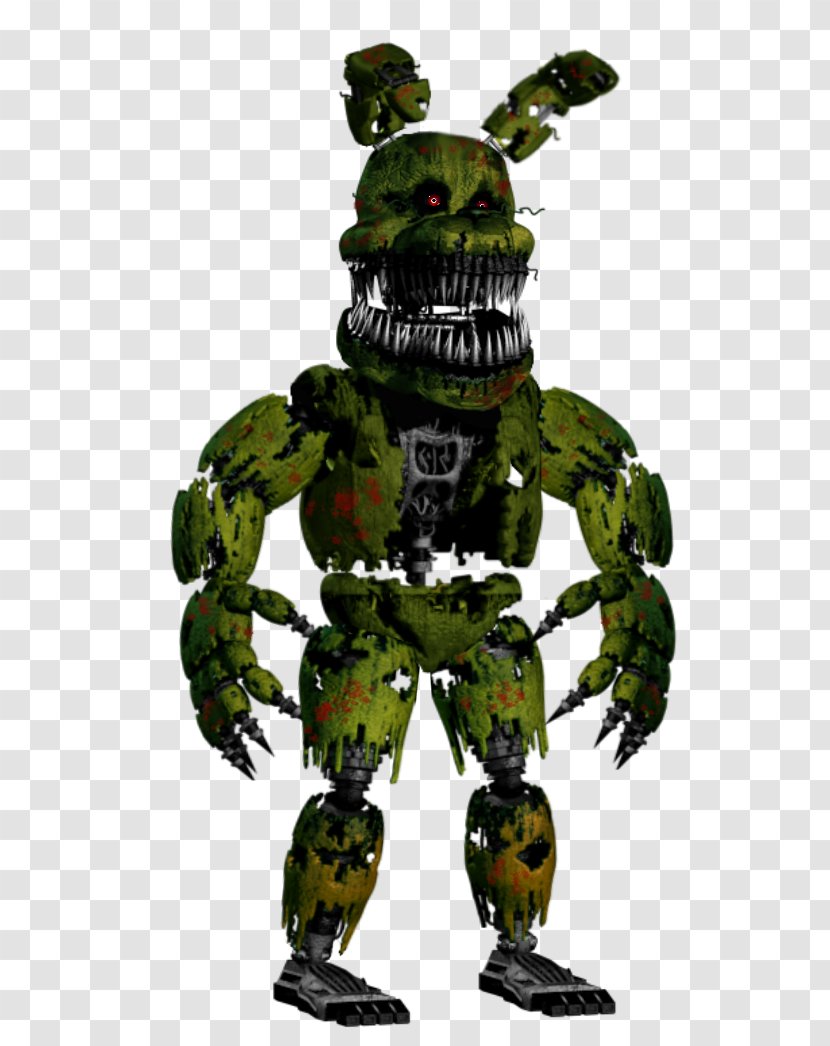 Five Nights At Freddy's 3 4 2 Freddy's: Sister Location - Figurine - Nightmare Transparent PNG