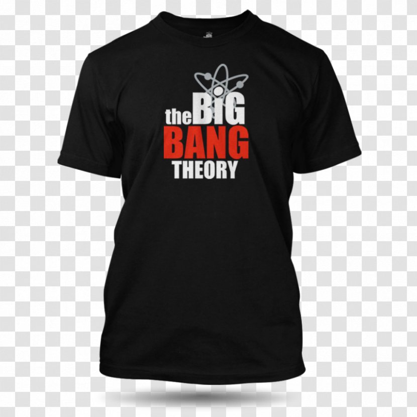 T-shirt Tričko Big Bang Theory Logo Pánské Champion Monoskop černé - Mls Cup 2017 Transparent PNG