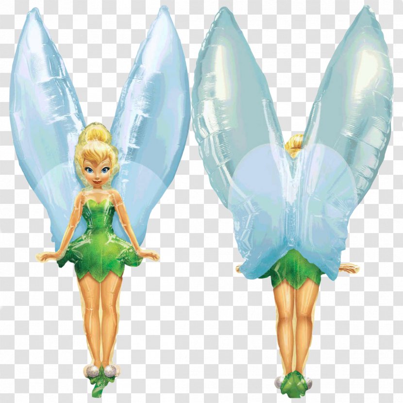 Tinker Bell Disney Fairies Mylar Balloon Peter Pan - Costume Transparent PNG