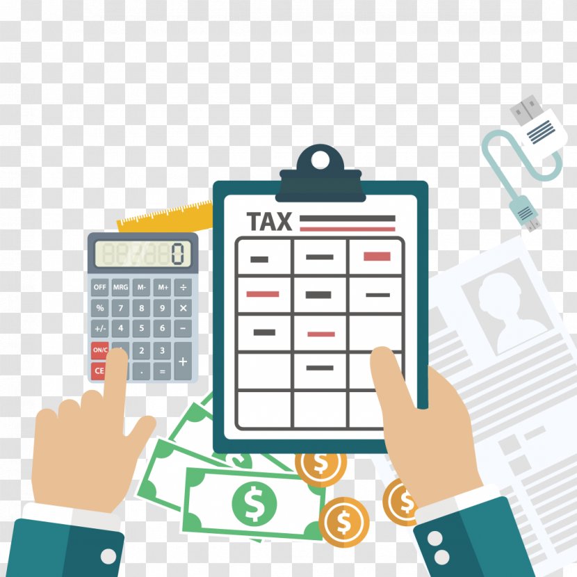 Tax Deduction Vector Graphics Image Clip Art - Accounting - Text Transparent PNG