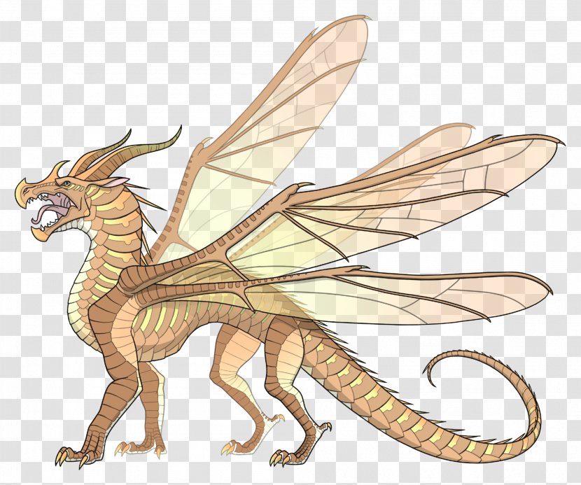 Wings Of Fire Darkness Dragons Wikia - Fictional Character - Katydid Flag Transparent PNG
