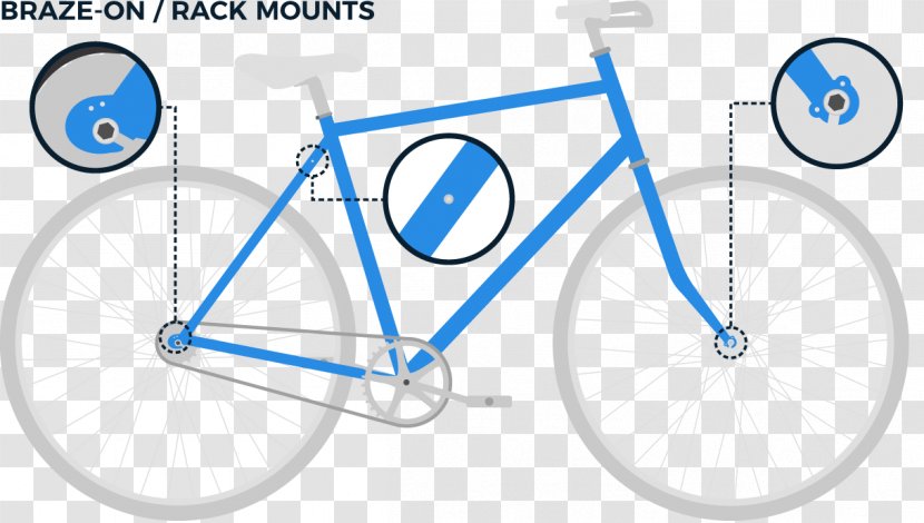 Single-speed Bicycle Fixed-gear City Road - Drivetrain Part Transparent PNG