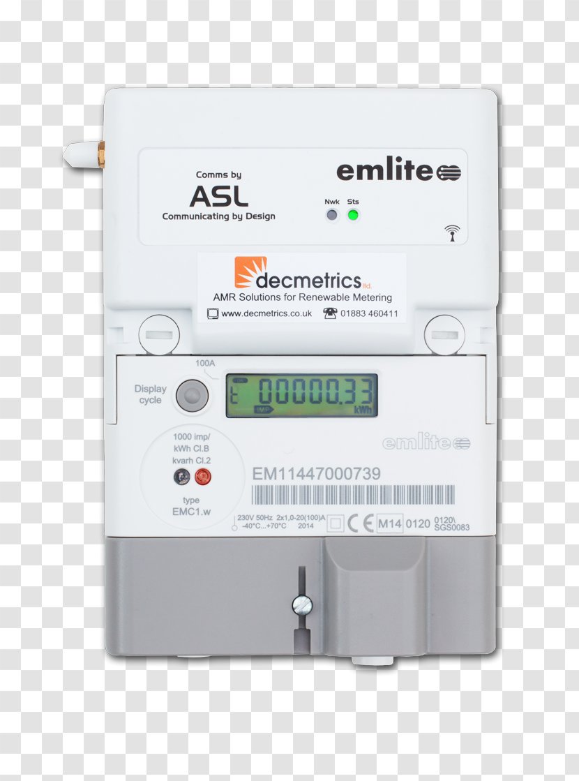 Product Design Electronics Multimedia - Energy Meter Transparent PNG