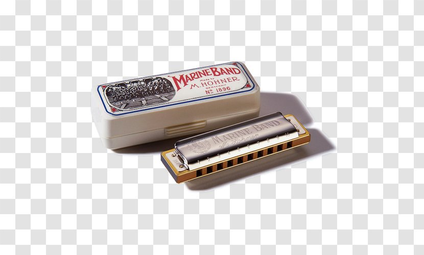 Richter-tuned Harmonica Hohner Blues Harp - Watercolor Transparent PNG