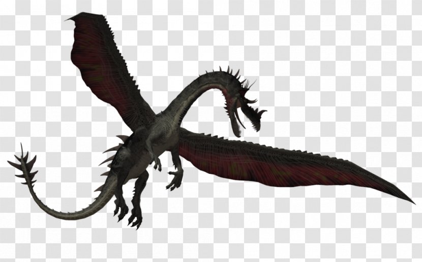 Velociraptor Dragon - Tail Transparent PNG