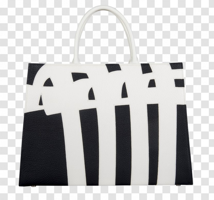 Tote Bag White Brand Rectangle - Black Transparent PNG