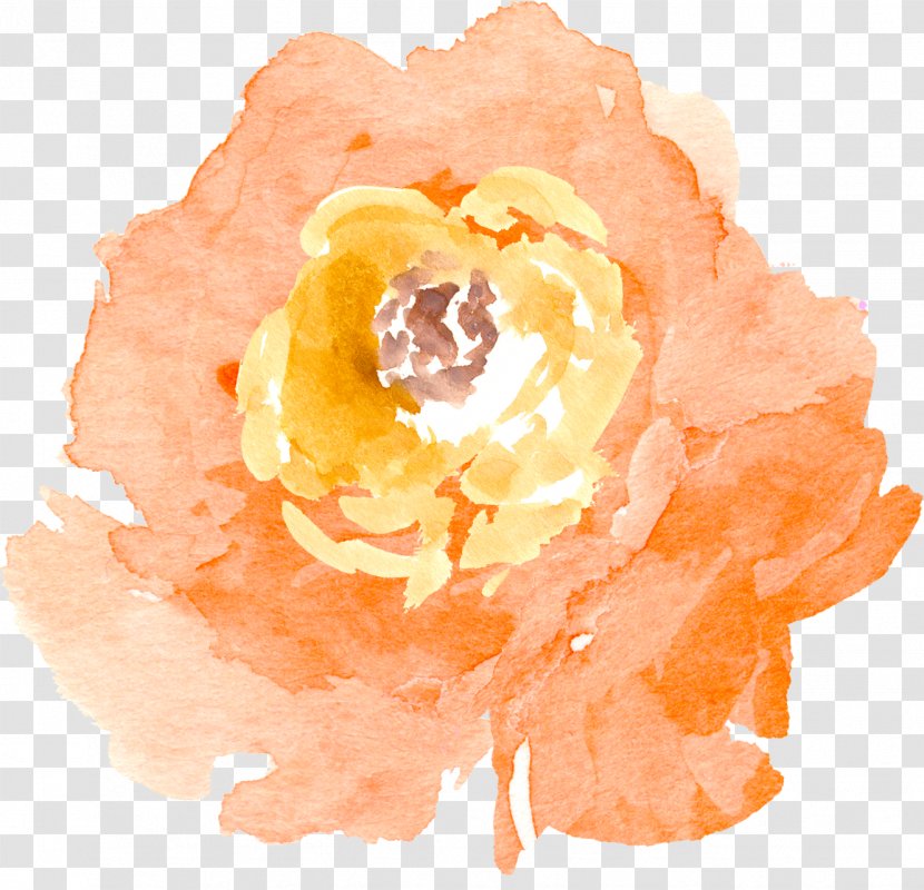 Watercolor Painting Flower Desktop Wallpaper Clip Art - Pastel - Flowers Transparent PNG