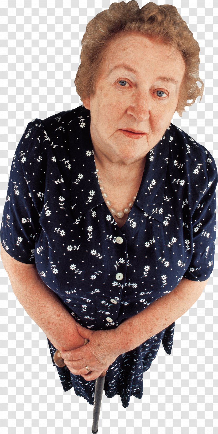 Woman Elderly Adult Clip Art - Standing Transparent PNG