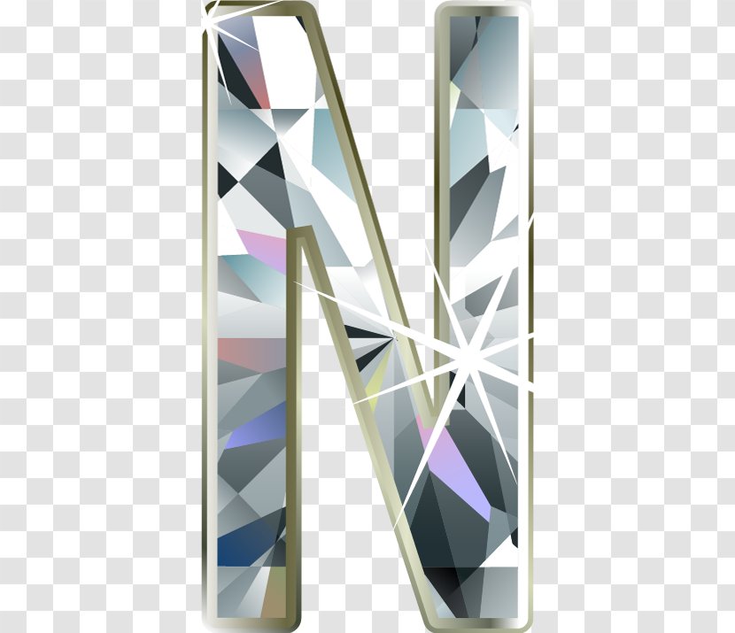 Letter Diamond Brilliant - Triangle Transparent PNG