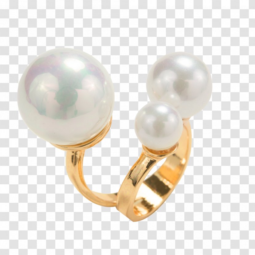 Earring Pearl Jewellery Clothing Accessories - Ring Transparent PNG