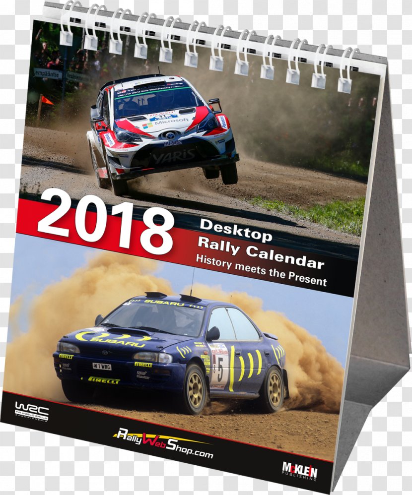 Rallying 2018 World Rally Championship Calendar Car 0 - English Transparent PNG