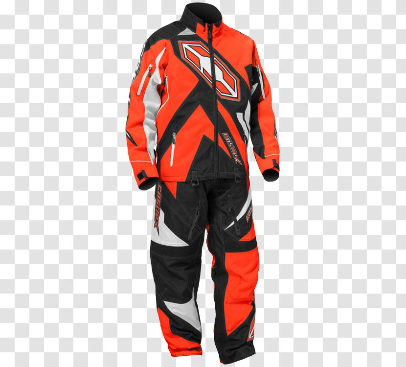 Leather Jacket Boilersuit Pants - Motorcycle Protective Clothing - Race Transparent PNG