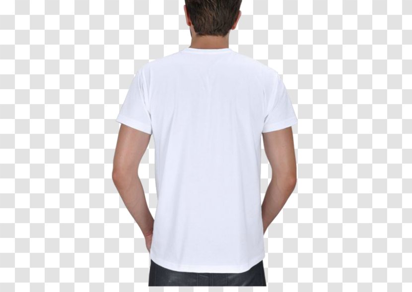 T-shirt Clothing Collar Crew Neck - Shoulder Transparent PNG