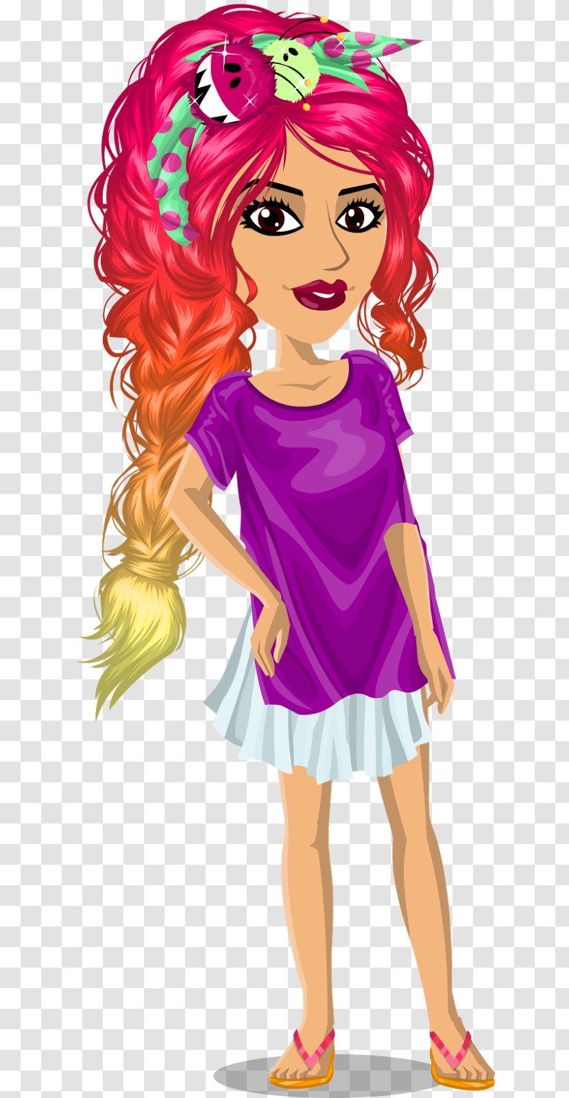 MovieStarPlanet Barbie Clip Art - Flower - Sc Msp Transparent PNG