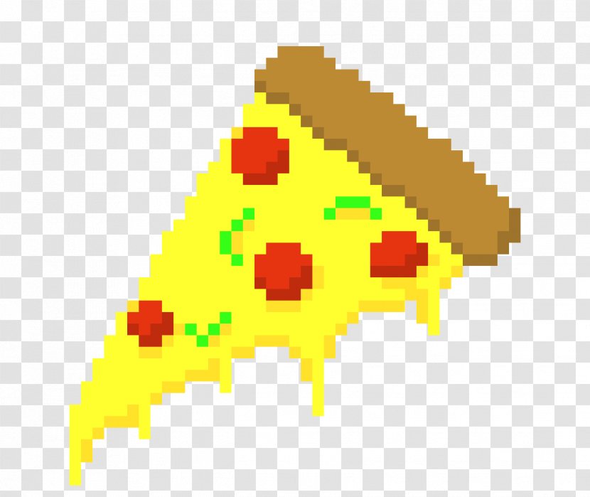 Pizza T-shirt 8-bit Color - 8bit - Pixel Transparent PNG