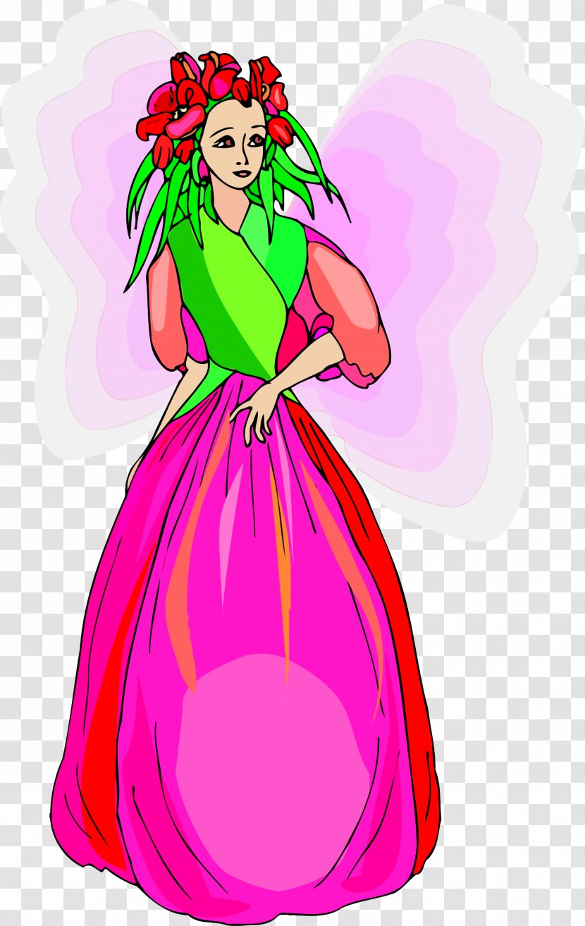 The Fairy With Turquoise Hair Angelet De Les Dents Clip Art Transparent PNG