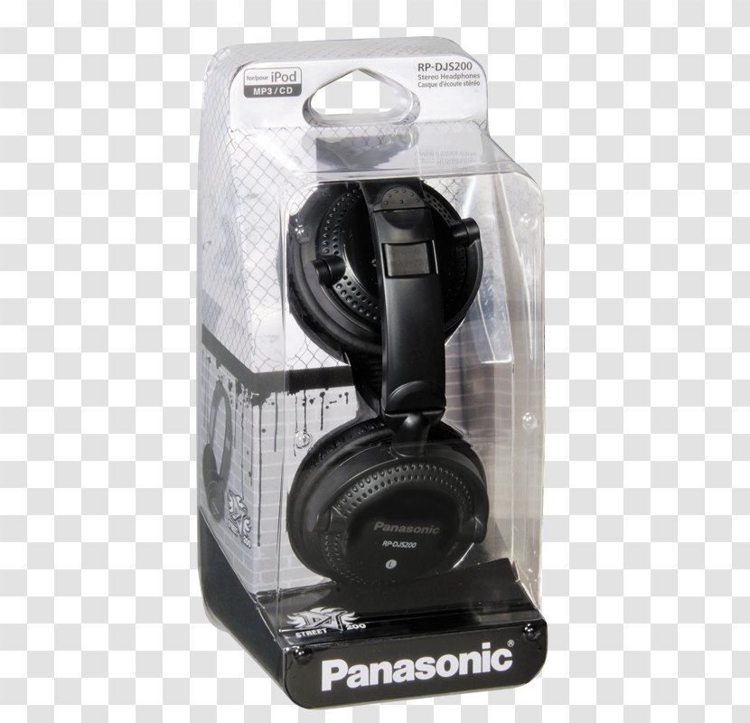 Headphones Microphone Panasonic RP-DJS200E Wireless - Headset - Dj Transparent PNG