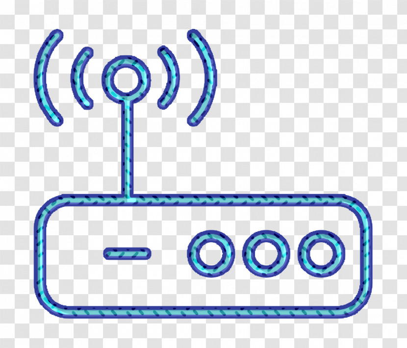 Modem Icon Router Icon School Icon Transparent PNG